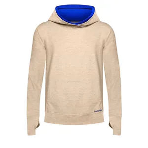 هودی مردانه ساروک مدل HZS01 رنگ کرم