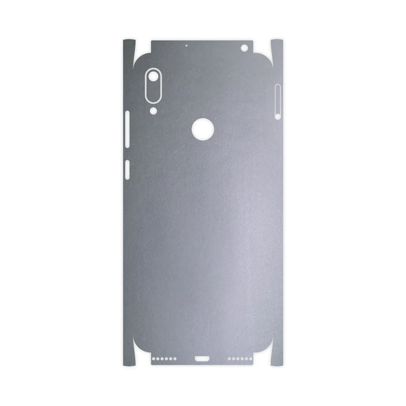 برچسب پوششی ماهوت مدل Matte-Silver-FullSkin مناسب برای گوشی موبایل هوآوی Y6 Prime 2019