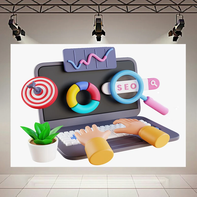 تابلو بوم طرح وب مدل سئو کد AR304991