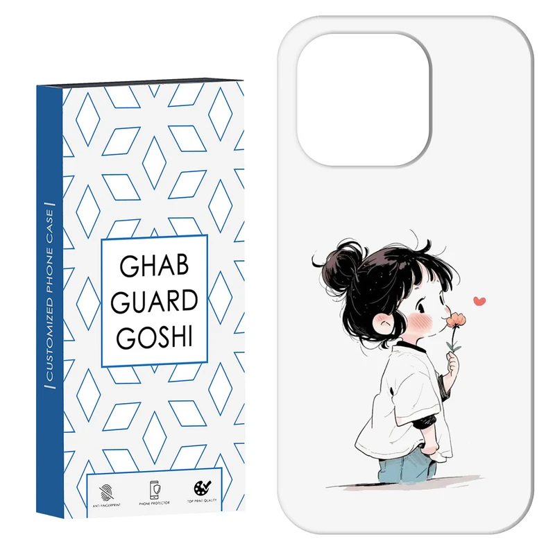 کاور قاب گارد گوشی طرح دخترانه کد Dimo-889 مناسب برای گوشی موبایل اپل  IPHONE 16 PRO MAX   