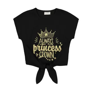 تی شرت دخترانه ال سی وایکیکی مدل 0SK515Z4-CVL-NEWBLACK