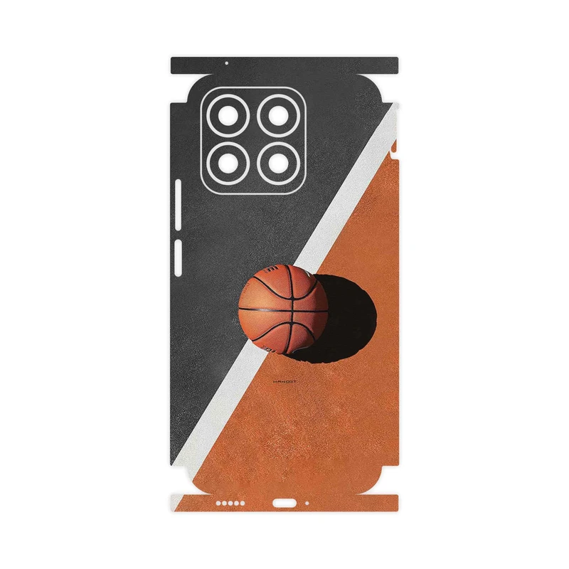 برچسب پوششی ماهوت مدل Basketball-FullSkin مناسب برای گوشی موبایل آنر X8b