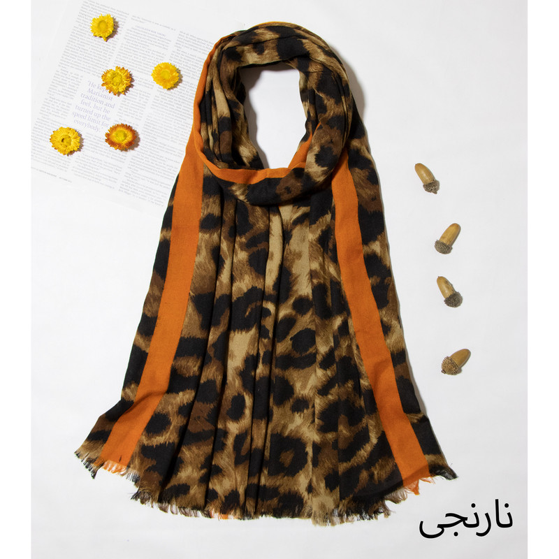 شال زنانه مدل موهر پلنگی پاییزه جدید کد lu-1641