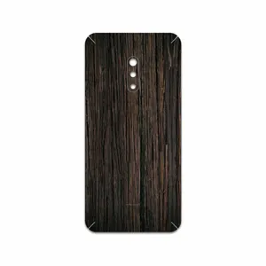 MAHOOT Burned Wood Cover Sticker for Oppo Realme X