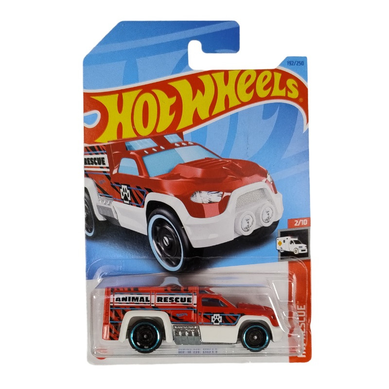 ماکت ماشین هات ویلز مدل نجات حیوانات طرح RESCUE DUTY