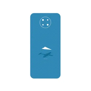 MAHOOT Minimal Paper Airplane Cover Sticker for Nokia G10