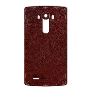 MAHOOT Natural Leather Cover Sticker for LG G4