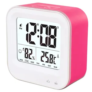 ساعت رومیزی کیمیت مدل Chargy AC Pink