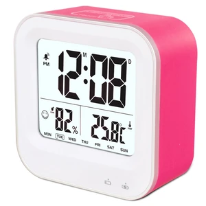 ساعت رومیزی کیمیت مدل Chargy AC Pink