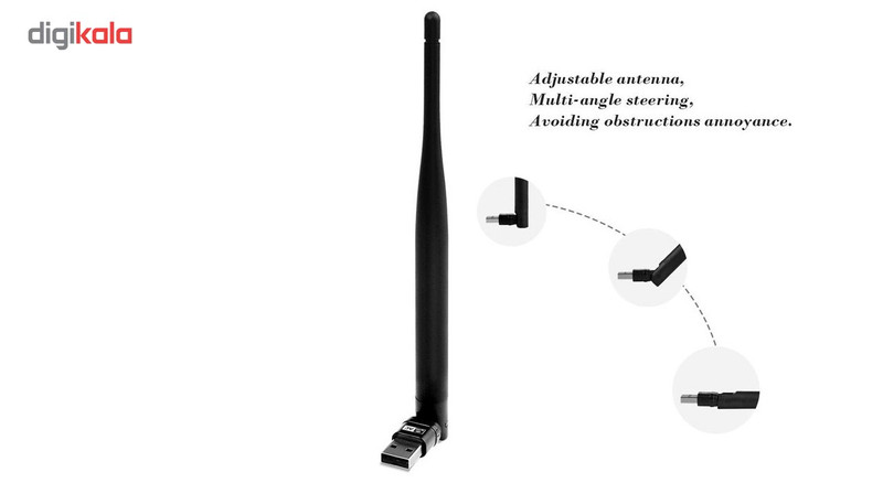 کارت شبکه usb بی سیم پیکس لینک مدل LV-UW10