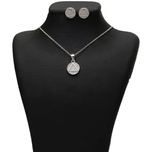 نیم ست نقره شهر جواهر مدل SJS-SE025