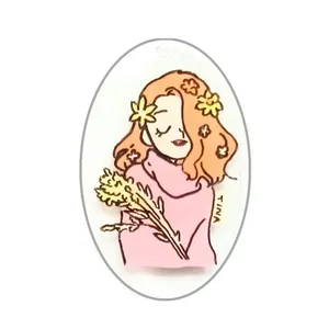 مگنت تزئینی مدل Girl کد 049