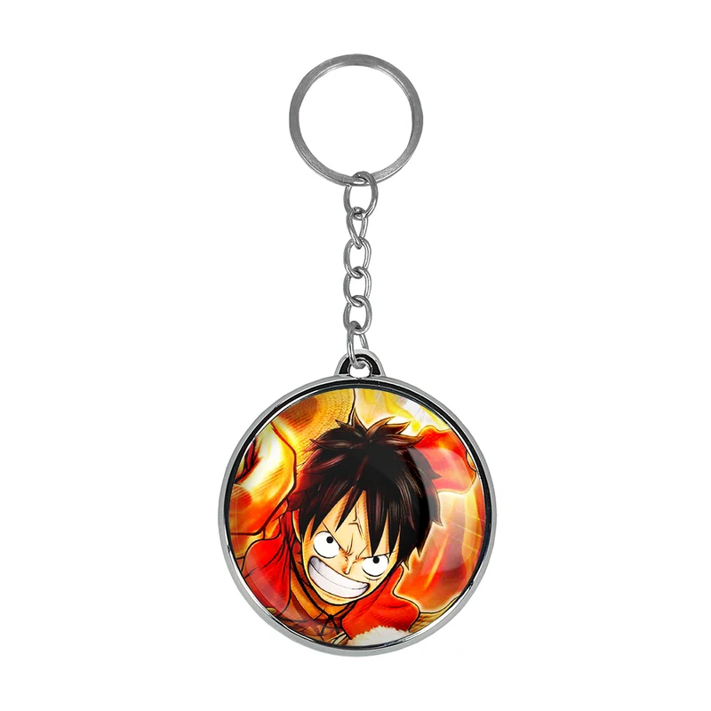 جاکلیدی خندالو طرح لوفی انیمه وان پیس One Piece مدل دوطرفه کد 1053710532