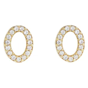 گوشواره طلای 18 عیار ماهک مدل ME0732
