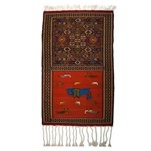 کاپان گلیم  سوزنی دستبافت رستا طرح 51-124