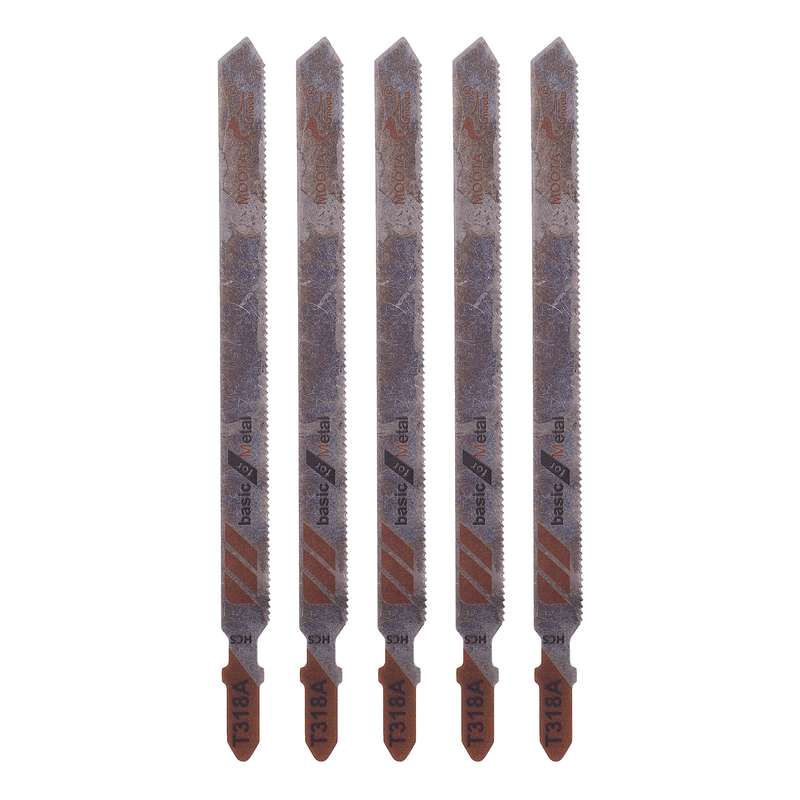 تیغ اره عمود بر آهن موتا مدل بلند کد T318A مجموعه 5 عددی تیغ اره عمود بر آهن موتا مدل بلند کد T318A مجموعه 5 عددی