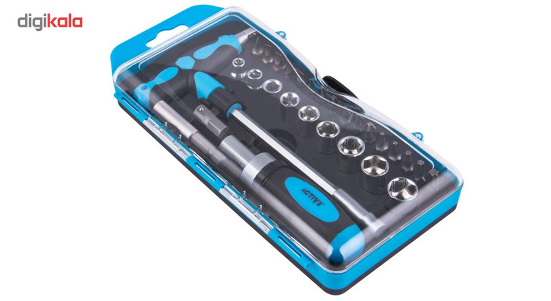 مجموعه 29 عددی سری پیچ گوشتی و بکس اکتیو مدل AC6129SA مجموعه 29 عددی سری پیچ گوشتی و بکس اکتیو مدل AC6129SA