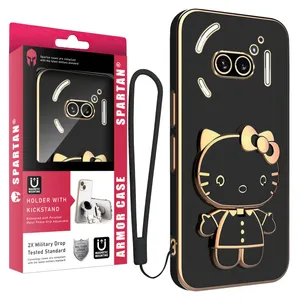کاور اسپارتان مدل  Kitty Strap مناسب برای گوشی موبایل ناتینگ فون 2a به همراه بند
