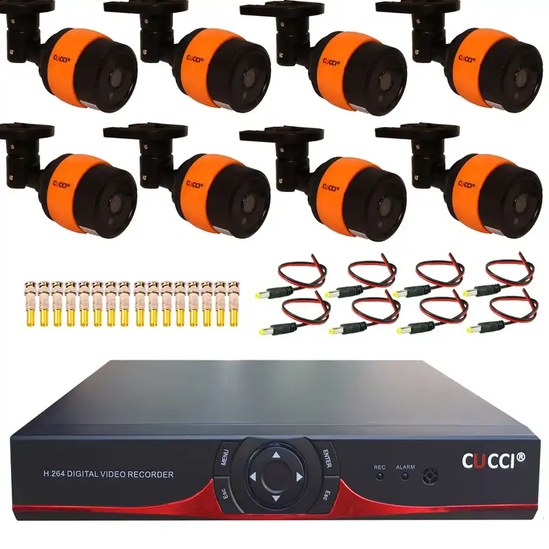 سیستم امنیتی 8 کانال کوچی مدل PK8