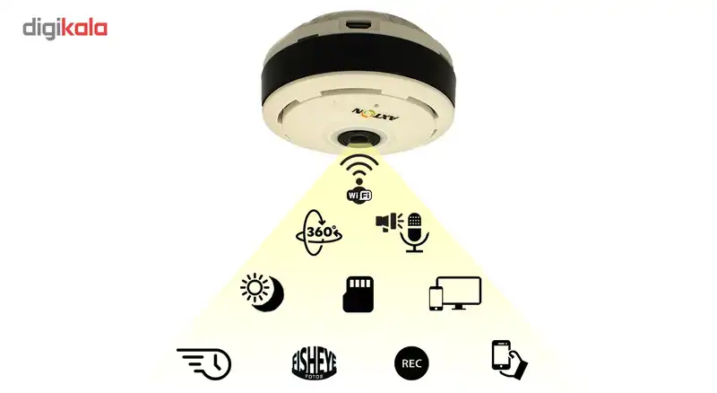 دوربین مداربسته سقفی بیسیم WIFI مدل M9022X