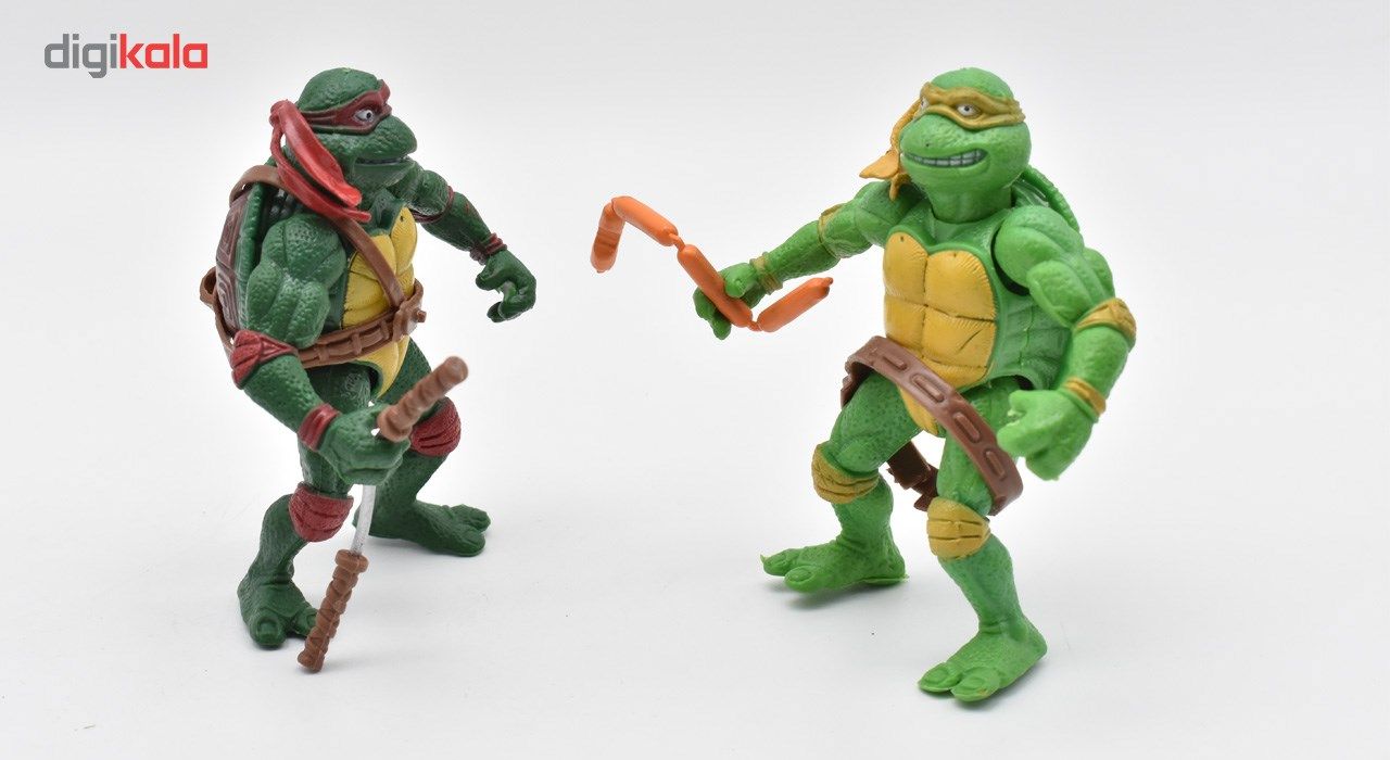اکشن فیگور آکو مدل Ninja Turtles بسته 6 عددی