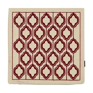 کاور کوسن سوزن دوزی باور مدل لوزی کد 001