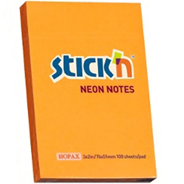 کاغذ یادداشت چسب دار هوپکس مدل Neon بسته 100 عددی کاغذ یادداشت چسب دار هوپکس مدل Neon بسته 100 عددی