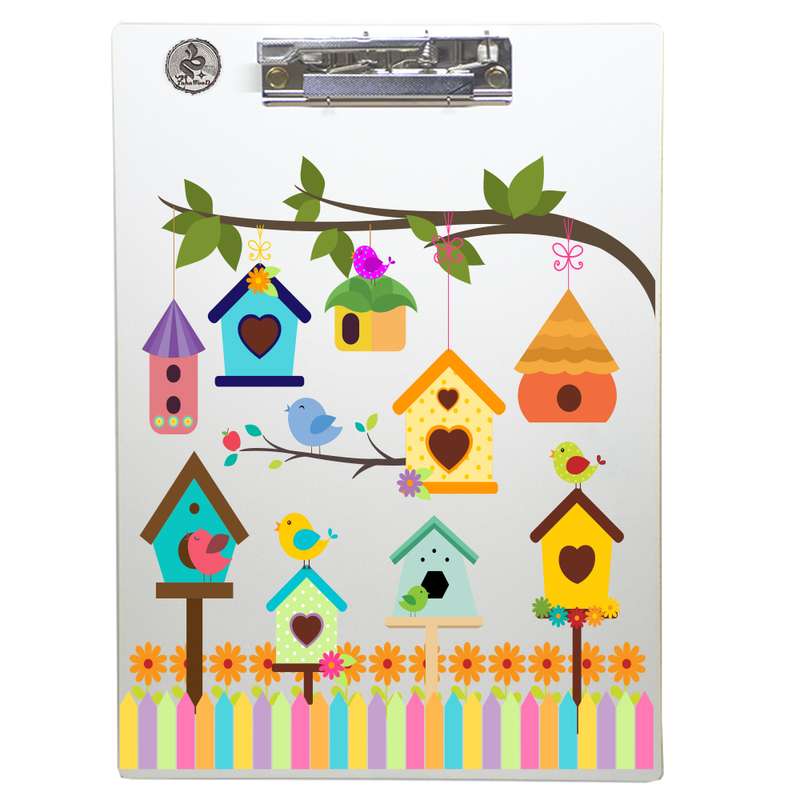 تخته شاسی طه چوب  مدل tree house01 سایز A4