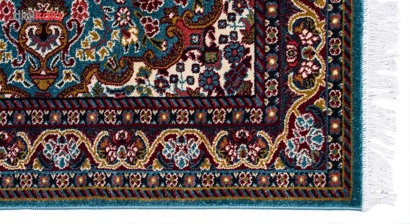 گبه ماشینی دنیای فرش کد 38 آبی گبه ماشینی دنیای فرش کد 38 آبی