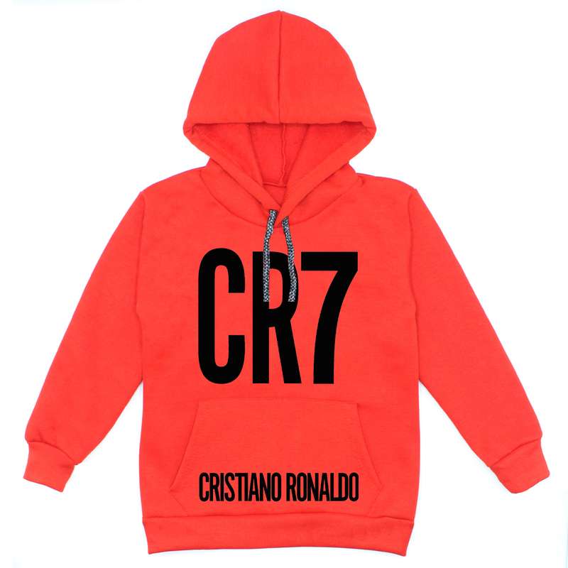 هودی پسرانه مدل A73 CR7 رنگ قرمز