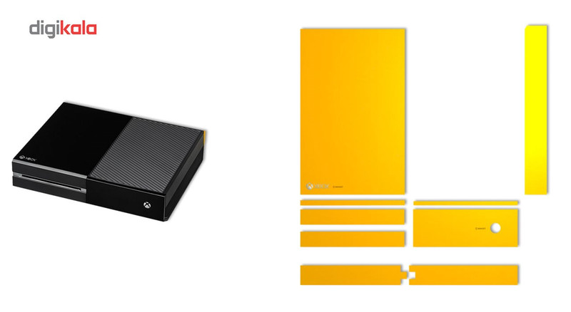 برچسب ماهوت مدلYellow Color Special مناسب برای کنسول بازی Xbox One