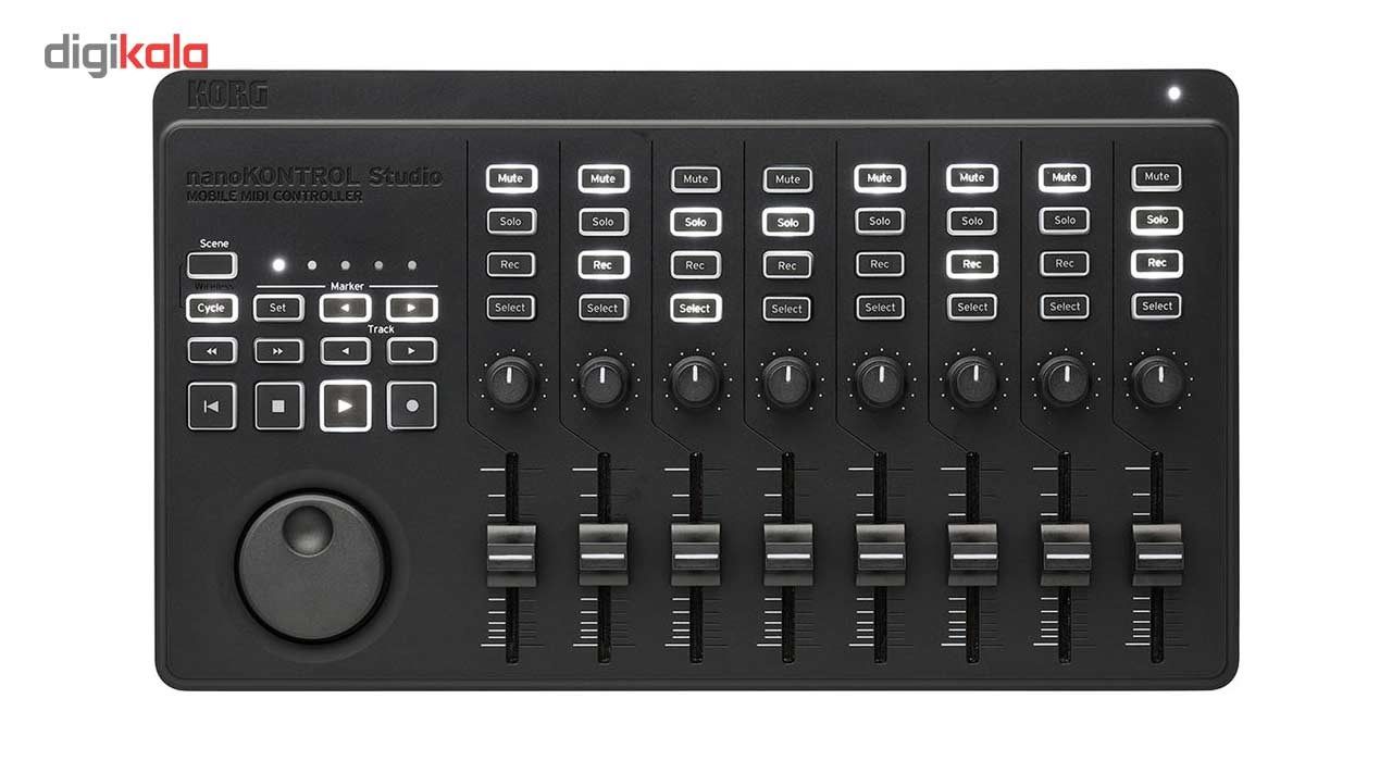 کنترلر میدی کرگ مدل- Nano Kontrol Studio main 1 2