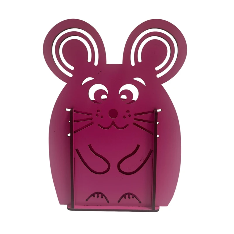 جامدادی مدل چوبی طرح موش