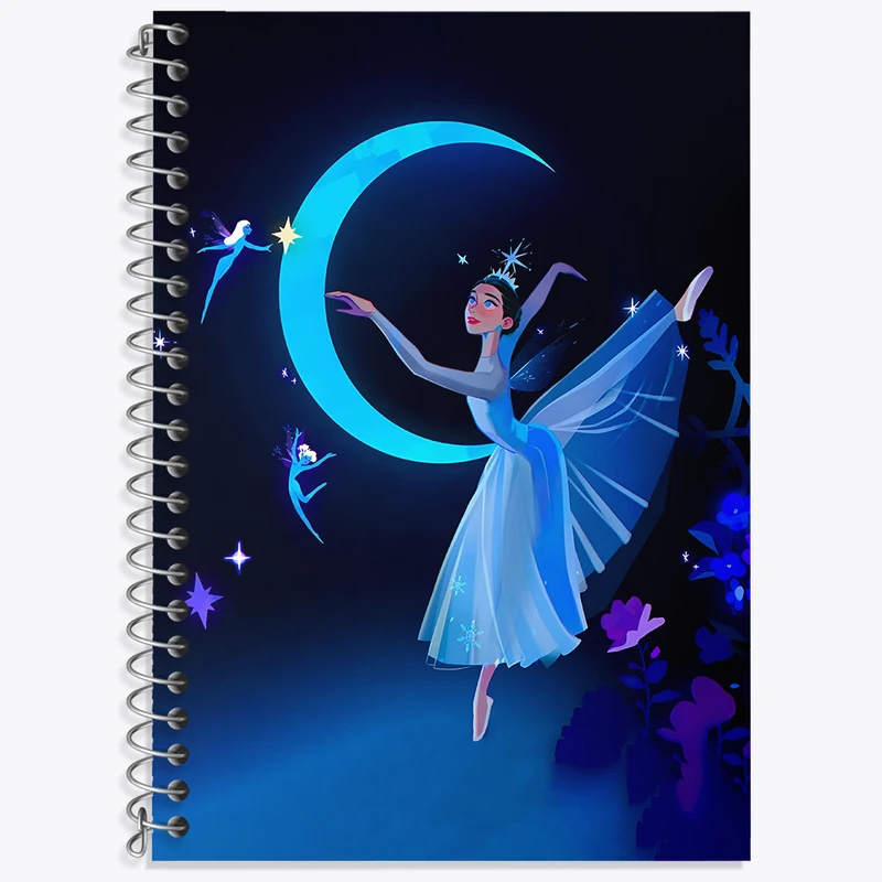 دفتر لغت 50 برگ خندالو طرح دخترانه کد N4811