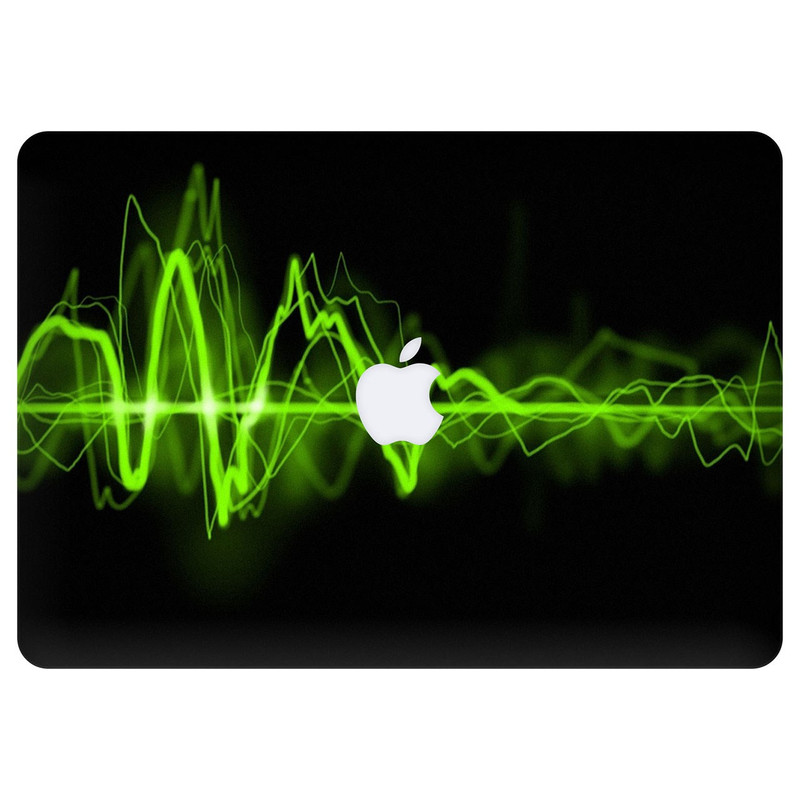 برچسب تزئینی ونسونی مدل Sound Waves مناسب برای مک بوک پرو 13 اینچی