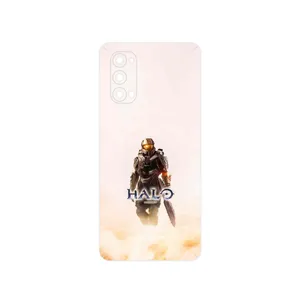MAHOOT Halo Game Series Cover Sticker for Oppo Reno4 Pro 5G