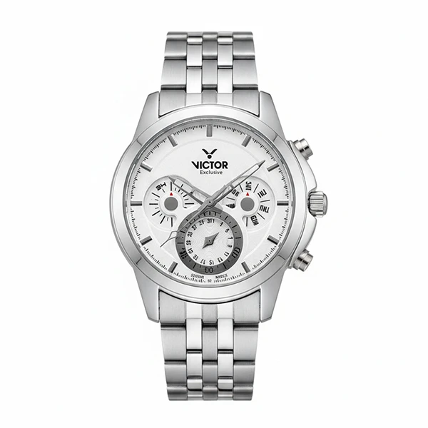 ساعت مچی عقربه‌ای کوارتز مردانه ویکتور مدل 5748M