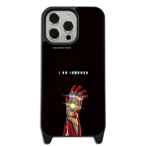 AKAM AMC-WLA15PROMAX-IRON MAN10 Cover For Apple iPhone 15 Pro Max