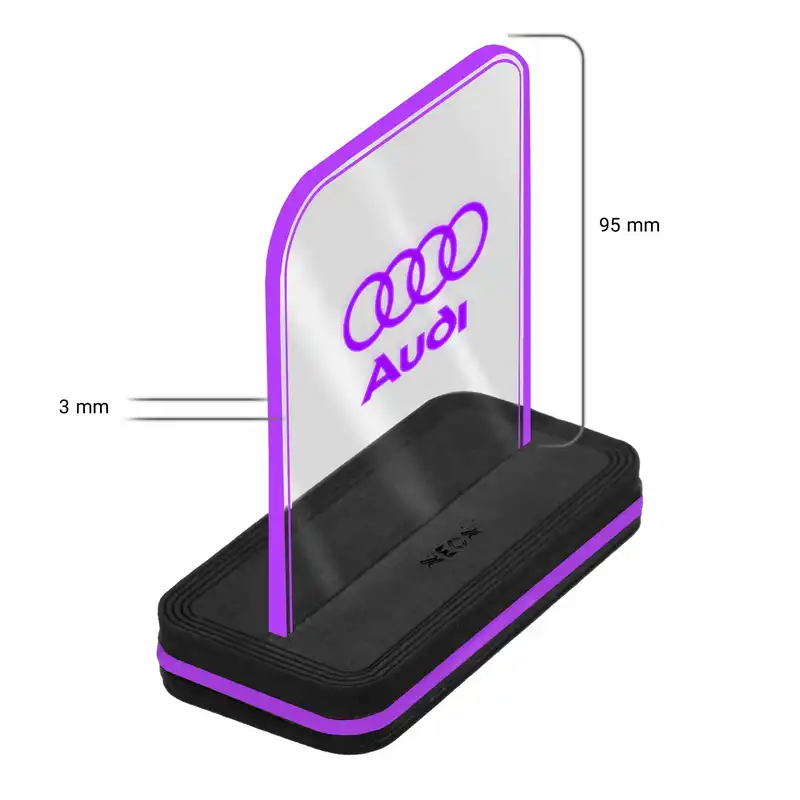 چراغ رومیزی نئون مدل AUDI