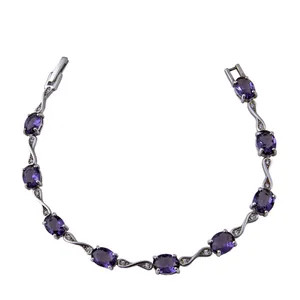   دستبند نقره زنانه بازرگانی میلادی کد DP_061