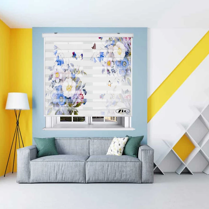  پرده زبرا زیو کد 3D1543 سایز 150X150 سانتی متر