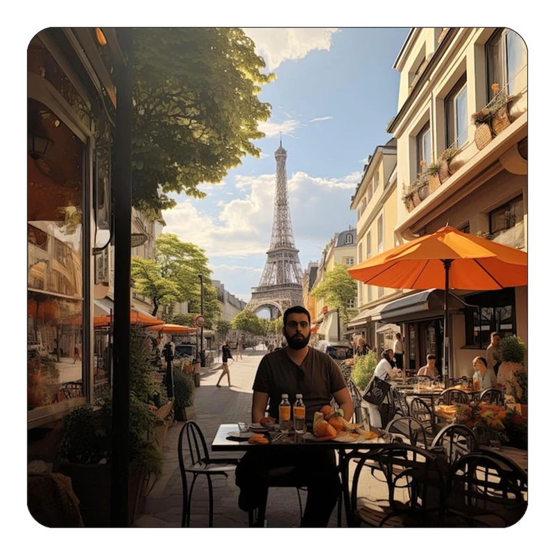 مگنت کاکتی طرح پاریس Paris مدل mp57967