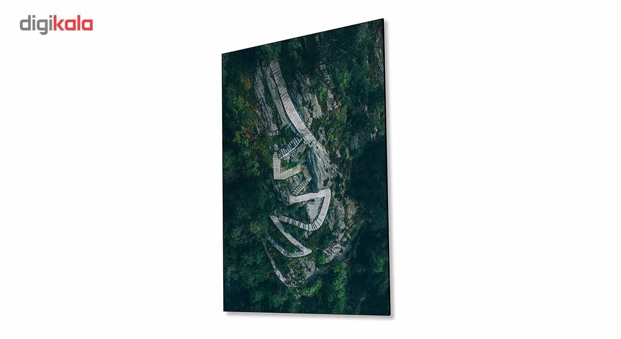 تابلو شاسی ونسونی طرح Mountain Stairs سایز 30x40 سانتی متر main 1 3