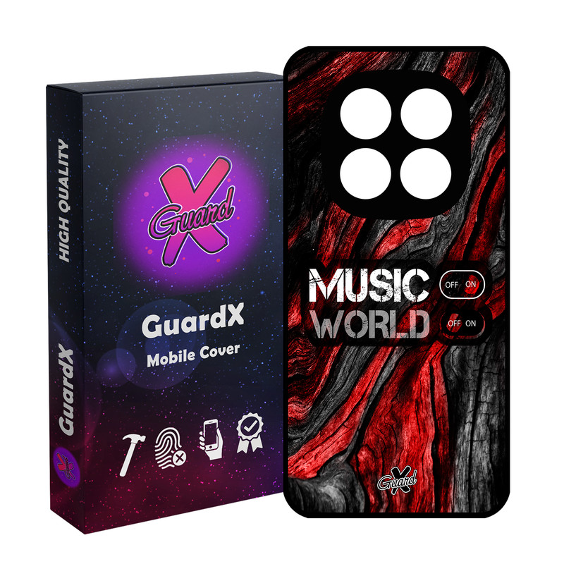 کاور گارد ایکس طرح Music مدل 10160 مناسب برای گوشی موبایل شیائومی Redmi Note 14 Pro 4G