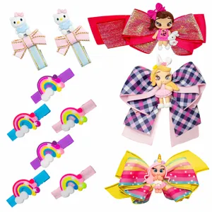 گیره مو دخترانه مدل بارابِن کد LUX مجموعه 11 عددی