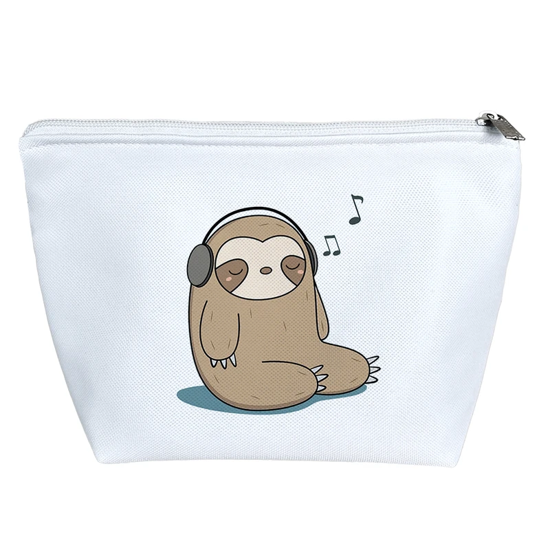 کیف لوازم آرایش دخترانه خندالو مدل تنبل کد 2445