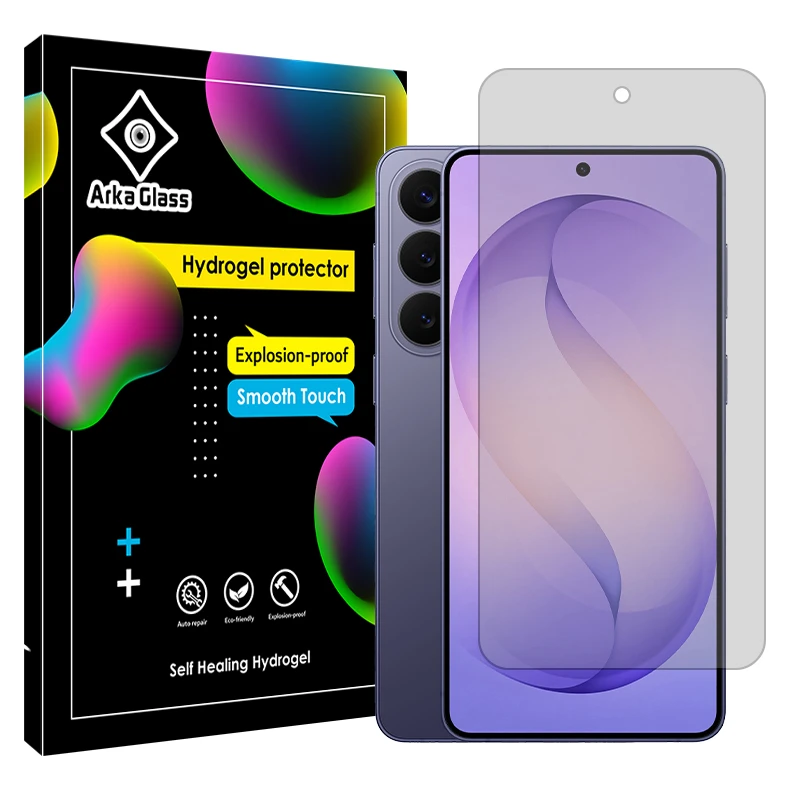 محافظ صفحه نمایش شفاف آرکا گلس مدل هیدروژلی مناسب برای گوشی موبایل سامسونگ Galaxy S26 Plus