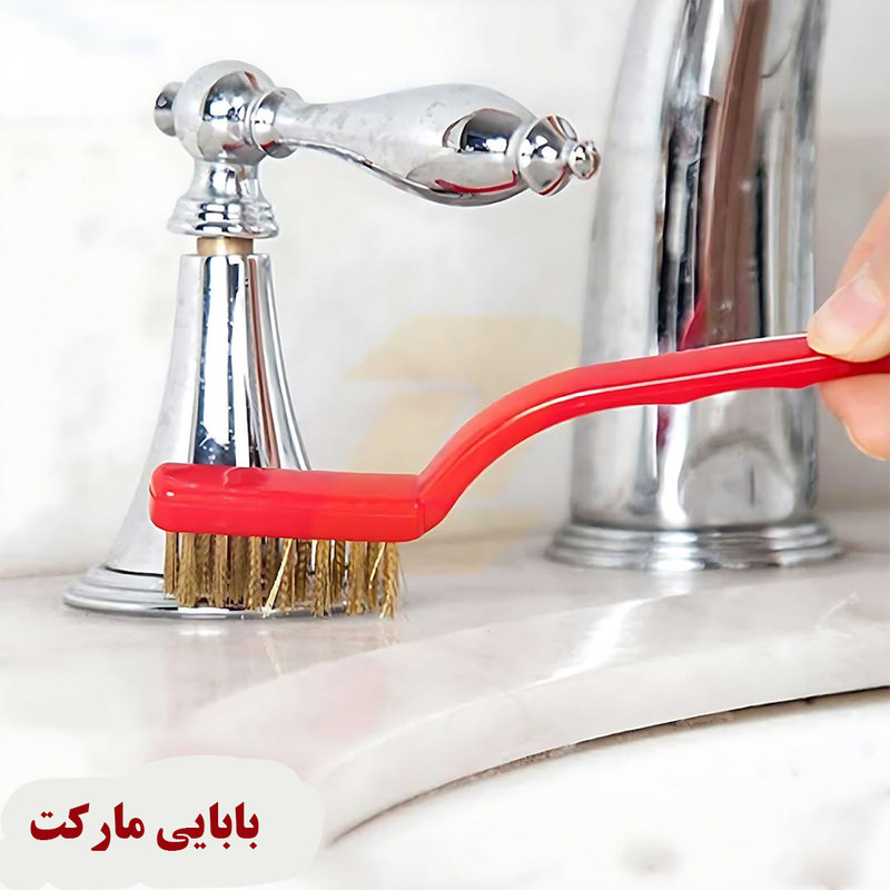 برس شستشو مدل مسواکی رنگی مجموعه 6 عددی برس شستشو مدل مسواکی رنگی مجموعه 6 عددی