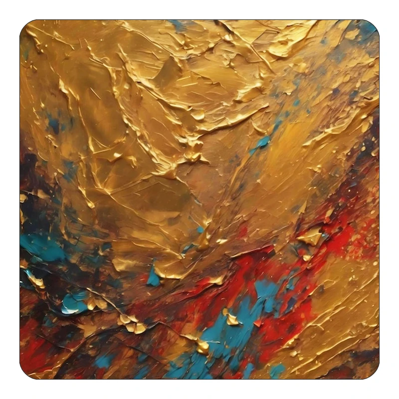 مگنت کاکتی طرح نقاشی رنگ روغن مدل mp69334