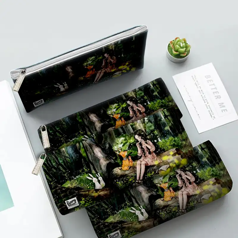 جامدادی مستر راد مدل دختر فانتزی طرح ملودی کد fiory 2053